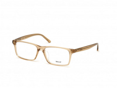 Bally BY5016-D Eyeglasses, 039 - Shiny Transparent Champagne