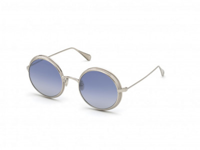 Omega OM0016-H Sunglasses, 30C - Shiny Endura Gold / Smoke W. Silver Flash