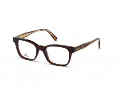 Omega OM5004-H Eyeglasses, 052 - Shiny Dark Havana, Shiny Dark Havana & Transparent