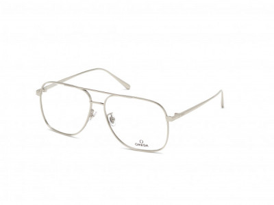 Omega OM5006-H Eyeglasses, 016 - Shiny Palladium