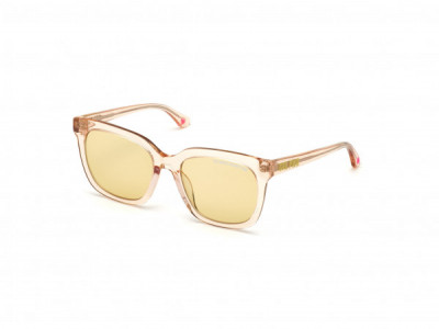Pink PK0018 Sunglasses, 72G - Crystal Light Pink  Acetate