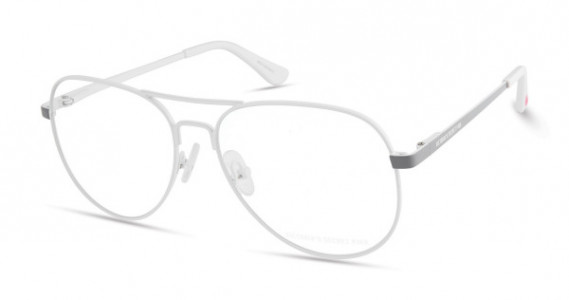Pink PK5010 Eyeglasses, 021 - White W/ Grey Temple/ Heart Temple W/white Tips