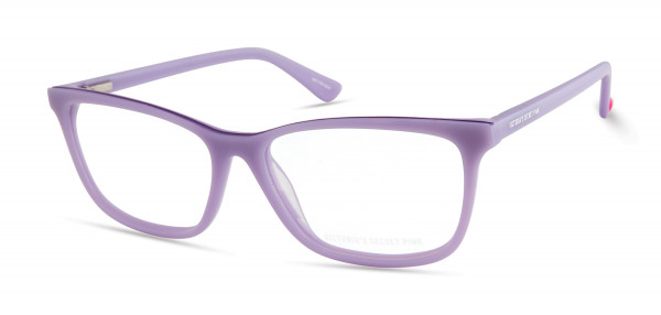 Pink PK5016 Eyeglasses, 078 - Lilac/dark Purple Epoxy On Rim Top W/ Heart Temple In Lilac