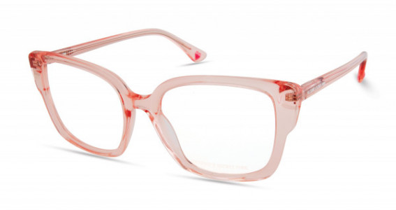 Pink PK5018 Eyeglasses, 074 - Crystal Peach W/ Heart Temple