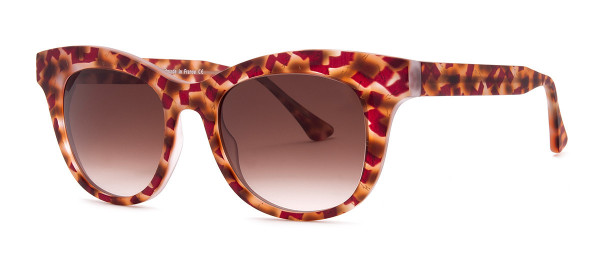Thierry Lasry Jelly Vintage Sunglasses, V541 - Matte Red & Brown Vintage Acetate