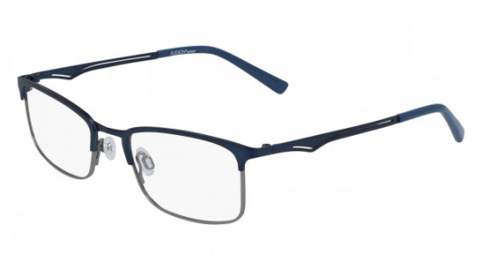 Flexon FLEXON J4004 Eyeglasses, (412) NAVY