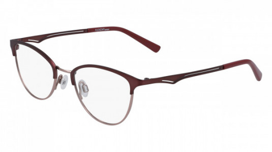 Flexon FLEXON J4006 Eyeglasses, (604) BURGUNDY