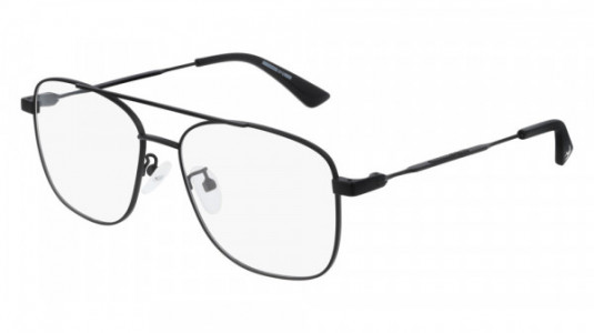McQ MQ0245OP Eyeglasses, 001 - BLACK