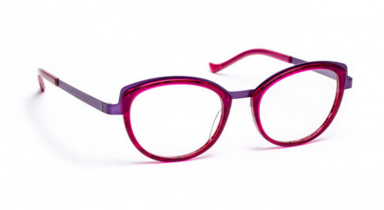 J.F. Rey LOLLY Eyeglasses, BURGUNDY/PLUM 12/16 GIRL (3535)