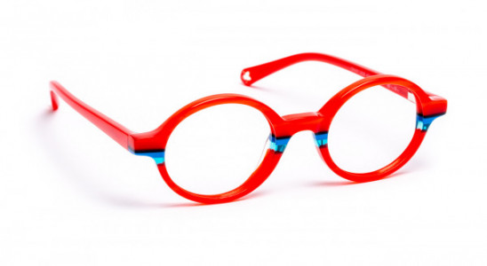 J.F. Rey CRAZY Eyeglasses, RED/BLUE LINE 4/6 MIX (3020)