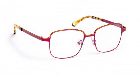 J.F. Rey FUNKY Eyeglasses, PURPLE/GOLD GLITTER 8/12 GIRL (7550)