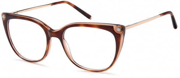 Di Caprio DC343 Eyeglasses, Tortoise