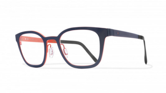 Blackfin Vicksburg Eyeglasses, Blue/Red - C1011