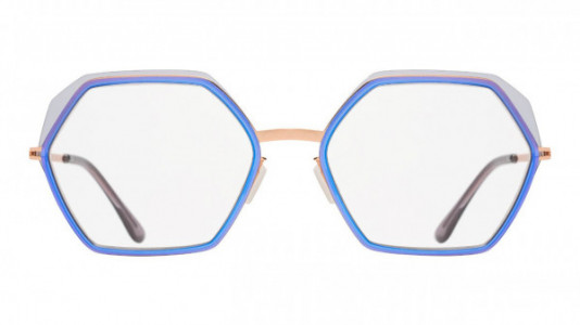 Mad In Italy Giudecca Eyeglasses, C01 - Mirror Violet/Rose Gold