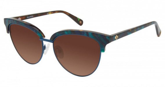 Sperry Top-Sider CROSSHAVEN Sunglasses, C03 SEA MARBLE (DK BROWN GRADIENT)
