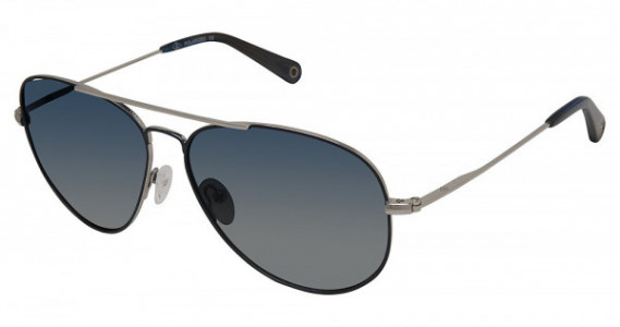 Sperry Top-Sider GOSPORT Sunglasses, C03 NAVY/SILVER (BLUE GRADIENT)