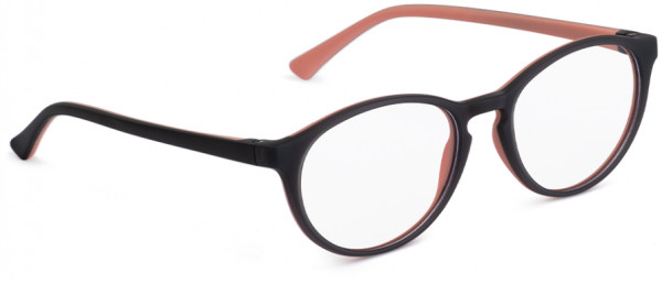 Hilco 85062 Eyeglasses, Grey/Peach (Clear Demo lenses)
