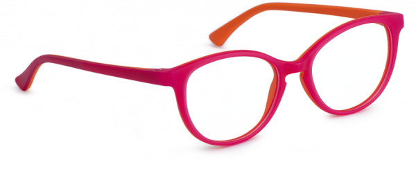 Hilco 85070 Eyeglasses, Pink/Orange (Clear Demo lenses)