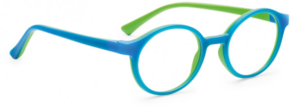 Hilco 85090 Eyeglasses, Light Blue/Apple Green (Clear Demo lenses)