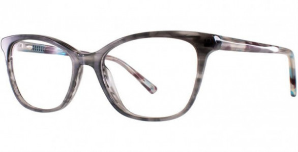 Adrienne Vittadini 608 Eyeglasses, Steel Multi