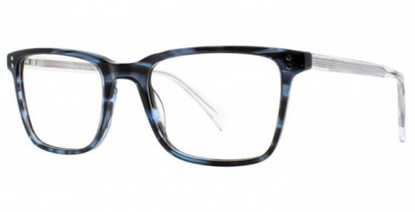 Adrienne Vittadini 6020 Eyeglasses, Blue Stripe