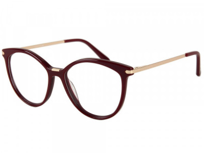 Amadeus A1040 Eyeglasses, Burgundy