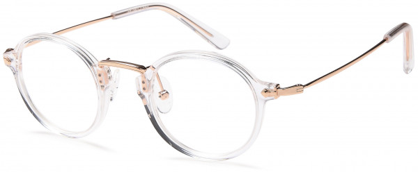 Di Caprio DC342 Eyeglasses, Burgundy Gold