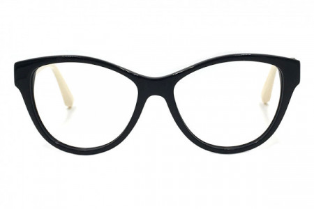 Pier Martino PM6528 - LIMITED STOCK AVAILABLE Eyeglasses, C4 Black Bone Gold