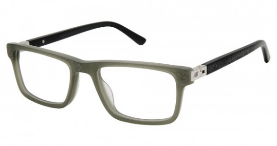 New Balance NBK 155 Eyeglasses, 1 CAMO GREEN