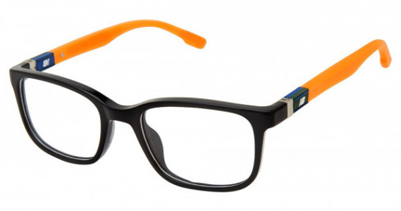 New Balance NBK 5049 Eyeglasses, BLACK