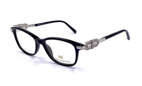 Pier Martino PM6566 Eyeglasses, C1 Black Crystal