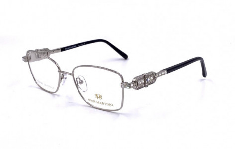 Pier Martino PM6567 Eyeglasses, C1 Gun Black Crystal