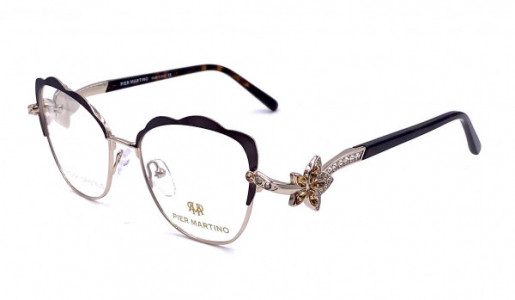 Pier Martino PM6578 Eyeglasses, C2 Gold Bronze Crystal