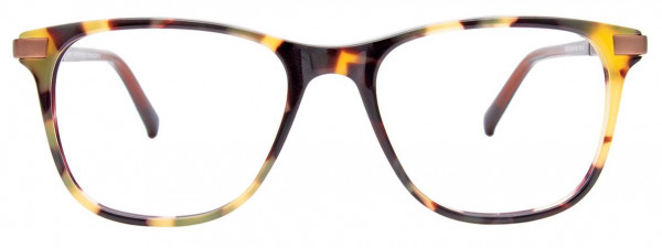 EasyClip EC555 Eyeglasses, 010 - Demi Amber & Matt Brown