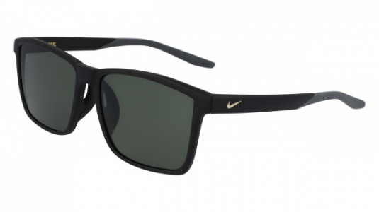Nike NIKE CHANNEL AF CW4725 Sunglasses, (010) BLACK/GOLD/GREEN