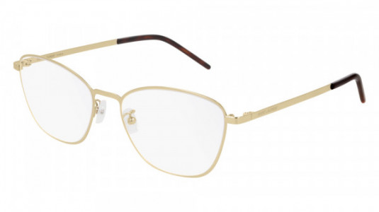Saint Laurent SL 351 SLIM Eyeglasses, 003 - GOLD