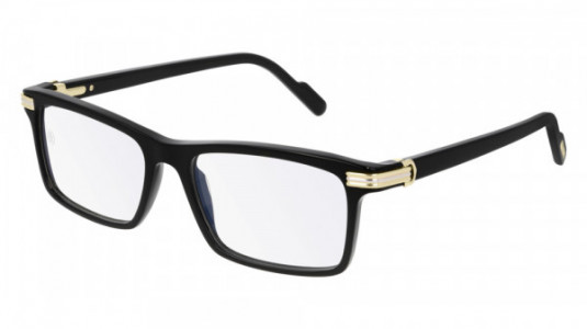 Cartier CT0222O Eyeglasses, 001 - BLACK