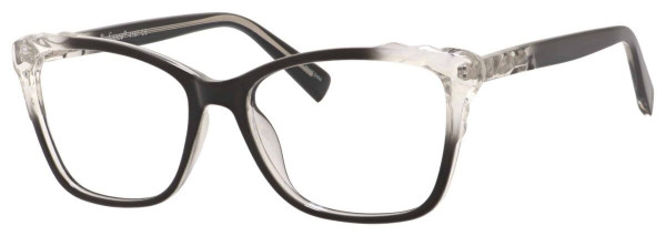 Enhance EN4167 Eyeglasses, Black/Crystal