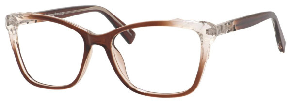 Enhance EN4167 Eyeglasses, Brown/Crystal