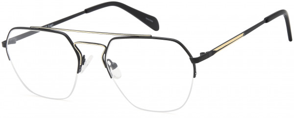 Di Caprio DC199 Eyeglasses, Black Gold