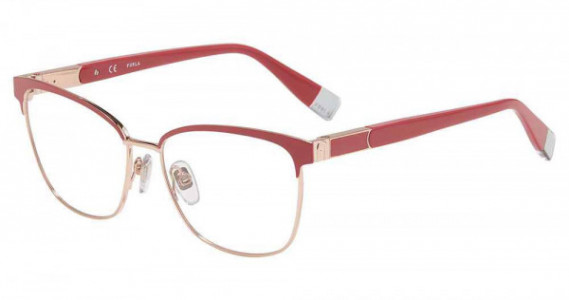 Furla VFU389 Eyeglasses, Red