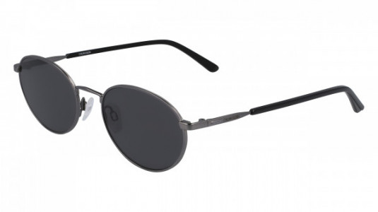 Calvin Klein CK20317S Sunglasses, (008) SATIN GUNMETAL/BLACK
