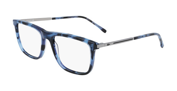 Lacoste L2871 Eyeglasses, (215) HAVANA BLUE