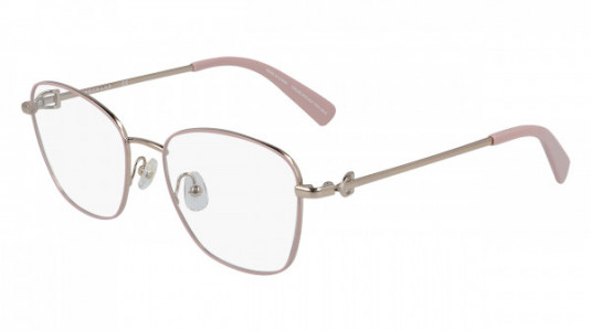 Longchamp LO2133 Eyeglasses, (773) ROSE GOLD/PURPLE