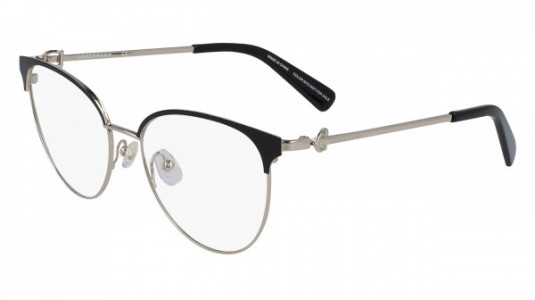 Longchamp LO2134 Eyeglasses, (720) GOLD/BLACK