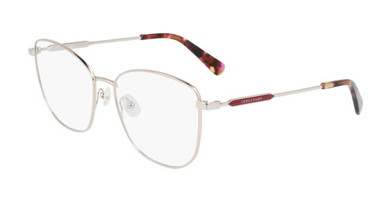 Longchamp LO2136 Eyeglasses, (713) ROSE GOLD/PURPLE