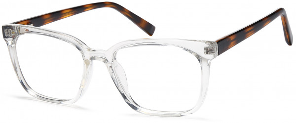 4U US102 Eyeglasses, Crystal Tortoise