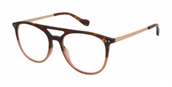 Jessica Simpson J1192 Eyeglasses, TSF TORTOISE TO WHISKEY/ROSE GOLD
