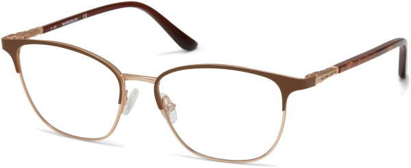 Marcolin MA5023 Eyeglasses, 049 - Matte Dark Brown