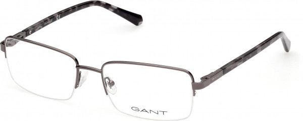 Gant GA3220 Eyeglasses, 008 - Shiny Gunmetal / Coloured Havana